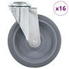 vidaXL grozāmi ritenī&scaron;i, 16 gab., 125 mm
