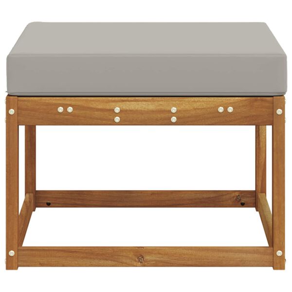 vidaXL Āra krēsls Cietā akācijas koks Dabiska