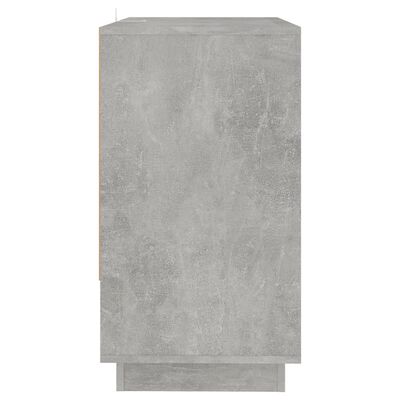 vidaXL kumode, betona pelēka, 70x41x75 cm, kokskaidu plāksne
