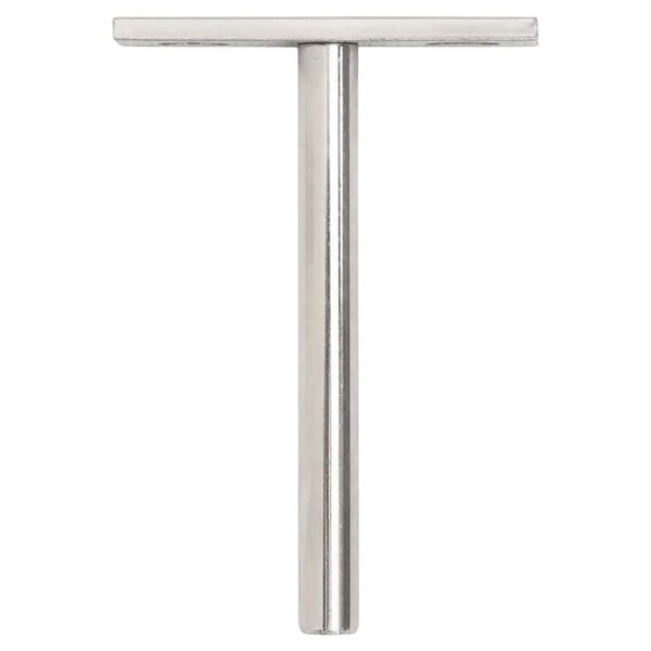 vidaXL peldošie plauktu kronšteini 12 gab. Ø10x100 mm oglekļa tērauds