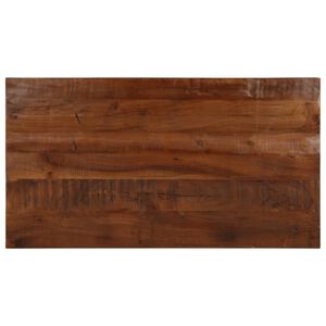 vidaXL galda virsma, 120x50x2,5 cm, taisnstūra, pārstrādāts masīvkoks