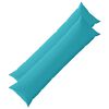 vidaXL Spilvenu pārvalks 2 pcs HEERLEN Tirkīzzila 40 x 145 cm