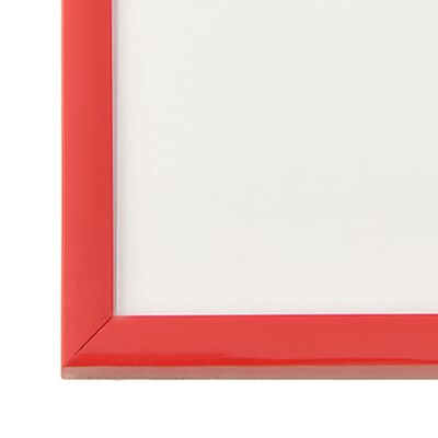 vidaXL foto rāmji, 5 gab., sienai vai galdam, sarkani, 50x60 cm, MDF