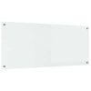 vidaXL Virtuves aizsargpaneļi Caurspīdīgs 120 x 50 cm rūdīts stikls