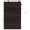 vidaXL Venēcijas žalūzija Tum&scaron;i brūna 70 x 130 cm 35 mm