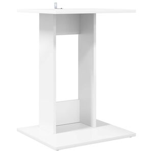 vidaXL Sānu galds Balts 45 x 40 x 62,5 cm Inženierijas koks
