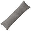 vidaXL Spilvens HOUTEN Gai&scaron;i pelēka 40 x 145 cm Mikro&scaron;ķiedru vilna