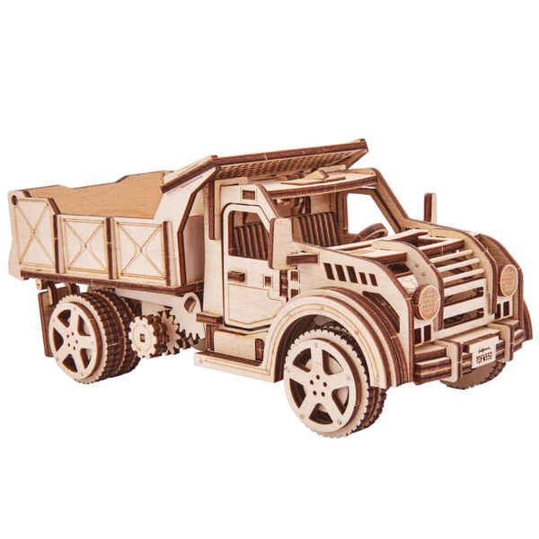 425877 Wood Trick Wooden Scale Model Kit Truck