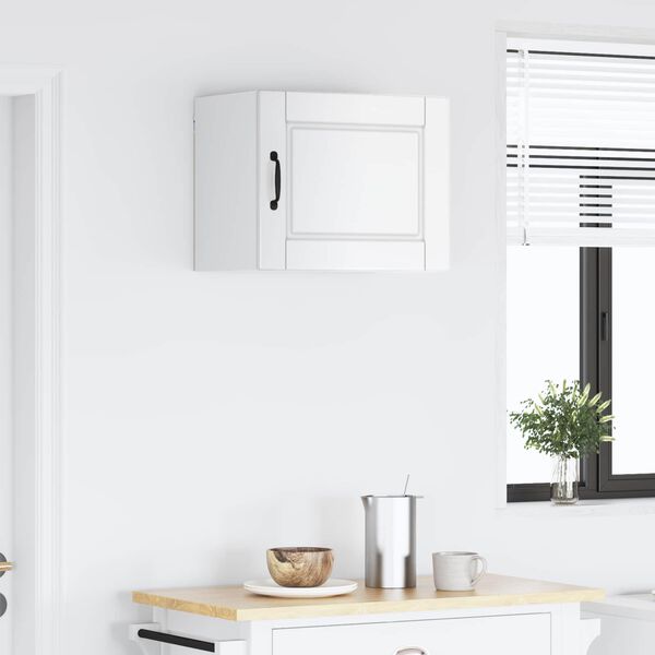 vidaXL Virtuves Skapis Augsta spīduma baltā krāsa 50 x 31 x 40 cm