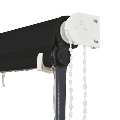 vidaXL izvelkama markīze ar LED, 100x150 cm, antracītpelēka