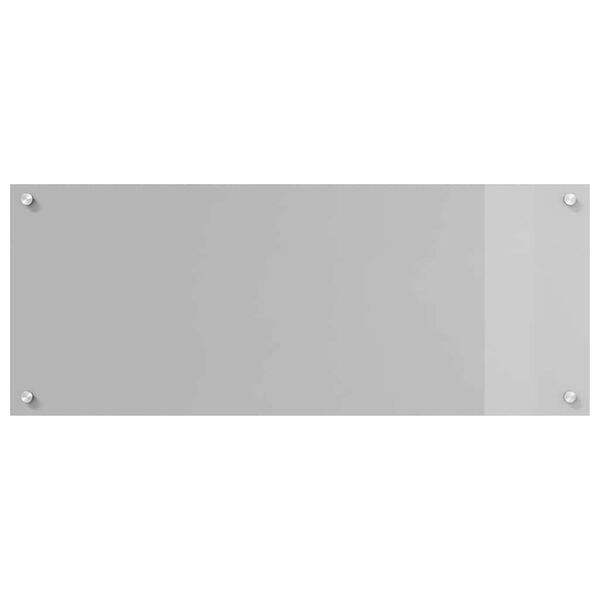 vidaXL Virtuves aizsargpanelis 2 pcs Gaiši pelēks 100 x 40 cm