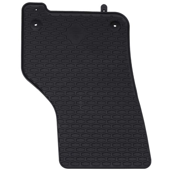 vidaXL Auto paklājs 4 pcs Melns pietiekamā LEON eTSI MHEV 2020- Gumija