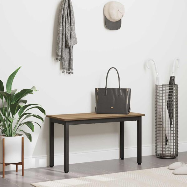 vidaXL sols Mākslīgā ozola 80 x 35 x 45 cm Inženierijas koks