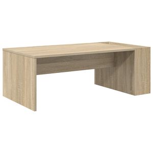vidaXL Kafijas galdiņ&scaron; Sonoma ozols 95 x 50 x 34 cm Inženierijas koks