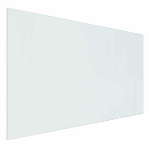 vidaXL Kamīna stikla plāksne Caurspīdīgs 100 x 60 cm Stikls