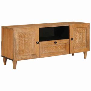 vidaXL TV vienības Gai&scaron;i brūns 105 x 33 x 46 cm Inženierijas koks