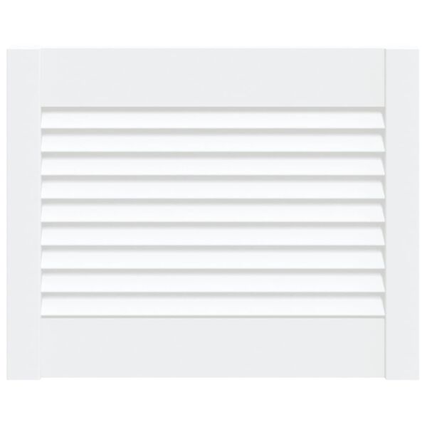 vidaXL skapja durvis, žalūziju dizains, 4 gab., 39,5x49,4 cm, priede