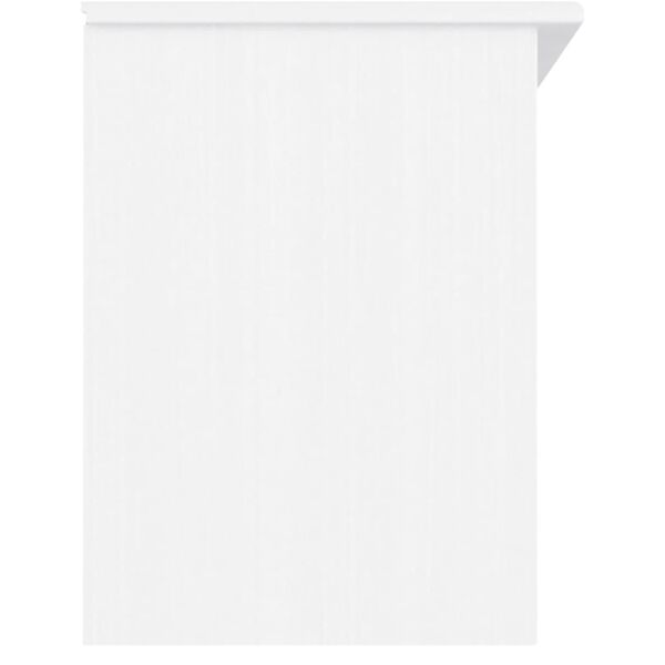 vidaXL apavu skapis ALTA, balts, 100x35x45 cm, priedes masīvkoks