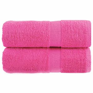 vidaXL augstākās kvalitātes dvieļi, SOLUND, 2 gab., rozā, 30x30 cm, 600 g/m&sup2;
