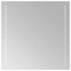 vidaXL vannasistabas spogulis ar LED, 50x50 cm
