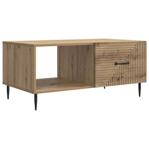 vidaXL Kafijas galdiņ&scaron; Artisan Ozols 90 x 50 x 40 cm Inženierijas koks