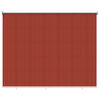 vidaXL Āra rullo aizkars 90% UV aizsardzība Terakota 180 x 140 cm HDPE