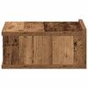 vidaXL Peldo&scaron;ie naktsgaldiņi 2 gab Old Wood 40x32x15 cm