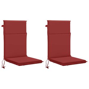vidaXL Augstās atzveltnes krēsla spilvens GEMERT 2 gab.