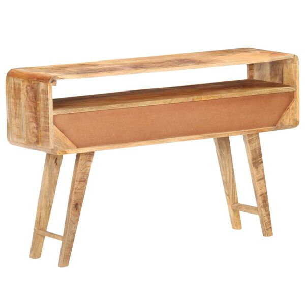 vidaXL kumode, 120x30x75 cm, neapstrādāts mango koks