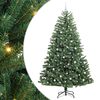 vidaXL Mākslīgā Saliekamā Ziemassvētku Egle Zaļa 240 cm PVC un metāls