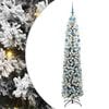 vidaXL Mākslīgā Ziemassvētku eglīte su 300 LED ar statīvu Zaļa 210 cm