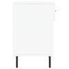 vidaXL apavu skapītis, balts, 102x35x55 cm, inženierijas koks