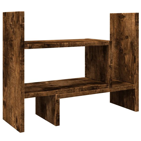 vidaXL rakstāmgalda organizators, ozolkoka, 38,5x17x39 cm, koks