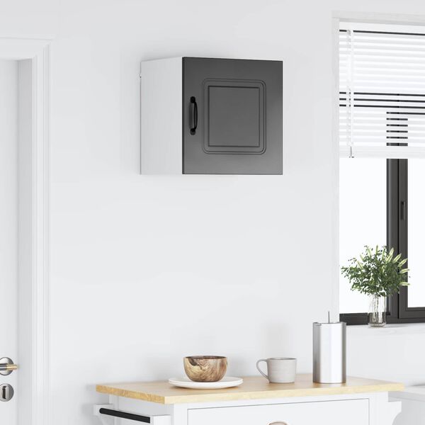 vidaXL Virtuves Skapis Kalmar Melna 40 x 31 x 40 cm Inženierijas koks