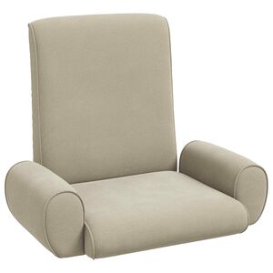 vidaXL Grīdas krēsls Smil&scaron;u 68 x 51 x 56 cm Graudains Samts