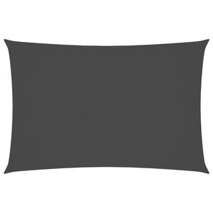 vidaXL saulessargs, 2x4 m, taisnstūra forma, antracītpelēks audums