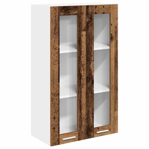 vidaXL Piekarams skapītis Vecs koks 60 x 31 x 100 cm Inženierijas koks