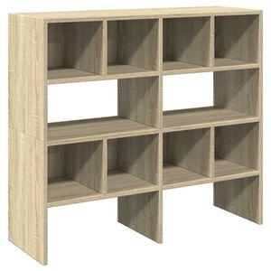 vidaXL apavu plaukti 2 gab sakraujami ozola krāsa 89,5x30x40 cm