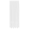 vidaXL Mežģīņu aizkars ar aizkariem Balts 260 x 150 cm Poliesters