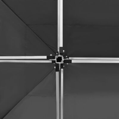 vidaXL saliekama nojume, 4,5x3 m, alumīnijs, antracītpelēka