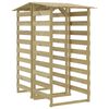 vidaXL pergola ar jumtu, 2 gab., 100x90x200 cm, impregnēta priede