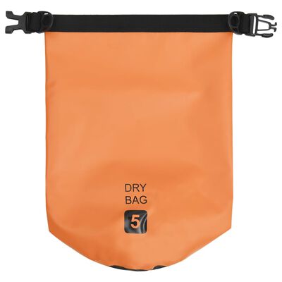 vidaXL ūdens soma, oranža, 5 L, PVC