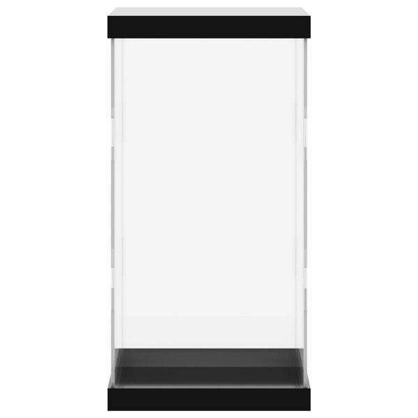 vidaXL vitrīnas kaste, caurspīdīga, 22x18x35 cm, akrils