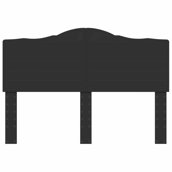 vidaXL Galvgalis Melns ozolkoks 150 cm Inženierijas koks