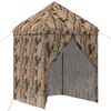 vidaXL Pop-up paviljons ar 4 sienām 2 x 2 m Meža kamuflāža