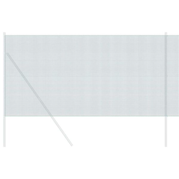 vidaXL Metinātās stieples žogs Zaļa 1.4 x 50 m Tērauds