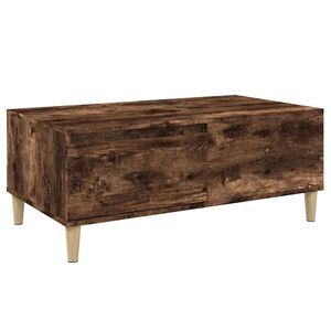 vidaXL kafijas galdiņ&scaron;, ozolkoka, 90x50x36,5 cm, inženierijas koks