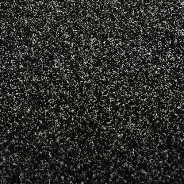 vidaXL Paklājs 20 pcs Melna 50 x 50 x 0,5 cm Bitumens