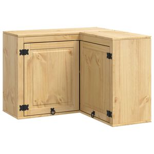 vidaXL Plakans SKI Medus Brūns 80 x 80 x 60 cm Ciets priedes koks