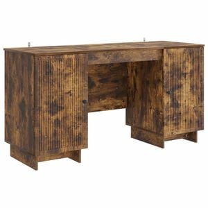 vidaXL Galds Kūpināts ozols Inženierijas koks 142,5 x 50 x 75 cm